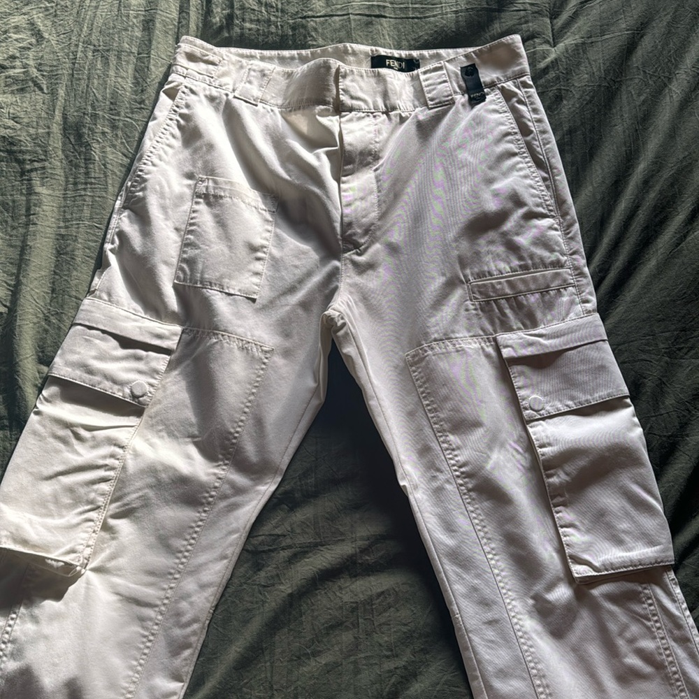Men’s Fendi pants in white - size 52 European